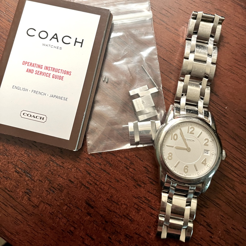 Coach Movado watch